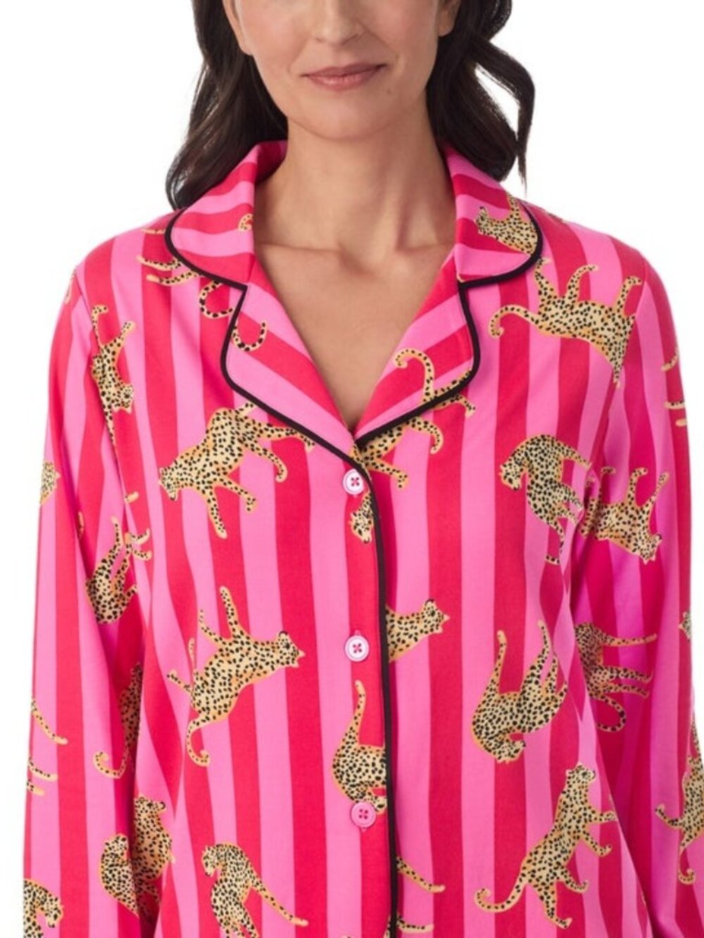 Room Service Women's Notch Collar PJ Set - Picture 5 of 6